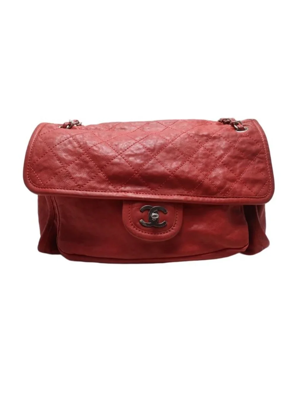 Chanel Quilted Calf Chain Shoulder